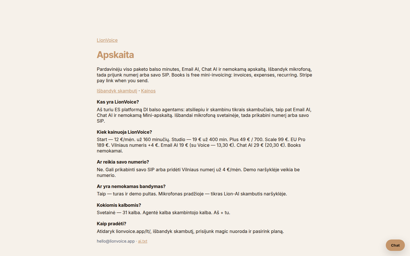 Nemokama mini apskaita: sąskaitos, išlaidos, PDF
